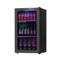 HCK Haschic SC-98ZZAS Sebo Punk Ice Sand Ice Bar Home Drinks Electric Racing Mini Refrigerated Cabinet 3463