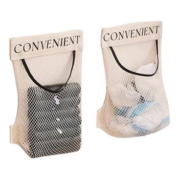 Kitchen garbage bag storage artifact wall-mounted large capacity