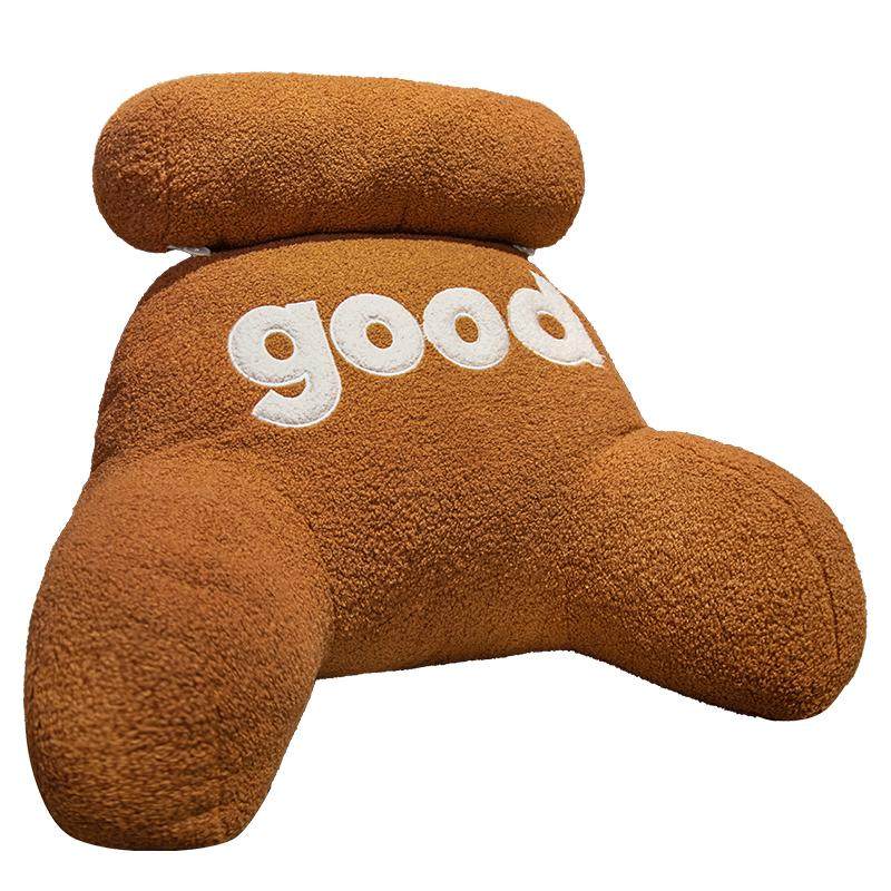 GOOD bedside cushion is soft, comfortable and durable