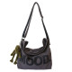 Casual canvas bag men's large capacity crossbody bag shoulder bag