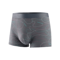 Summer thin large quad corner underwear mens breathable panties in summer - day mens underwear 2024 new ice wire