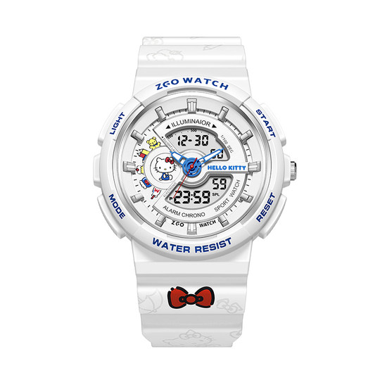 正港ZGOxHelloKitty手表女学生初高中运动儿童电子表女孩生日礼物