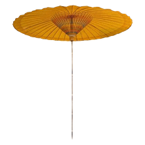 Cooking iced tea around the stove outdoor large oil paper umbrella ancient Chinese style garden umbrella Dream Hualu same umbrella rainproof parasol