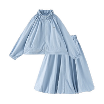 Ueki childrens clothing girls autumn suit 2024 new childrens suit big childrens coat bud skirt half skirt suit