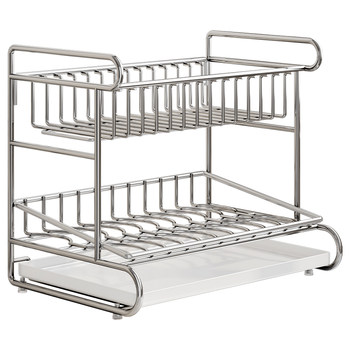2024 new double-layer dish drain rack