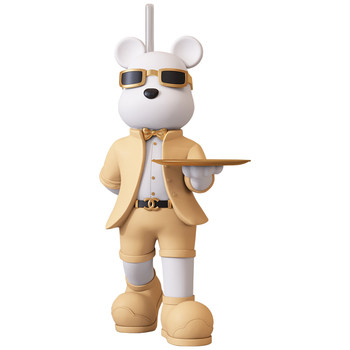 Light saber violent bear floor-standing large ornament