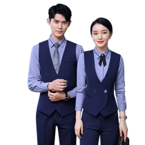 Hotel Front Desk Working Dress Restaurant Hot Pot Hotel Waitress Work Clothes Bar Uniforme Pro Machia Suit Women