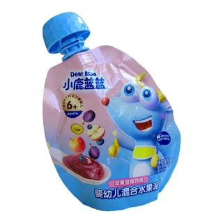 小鹿蓝蓝婴幼儿水果泥儿童果汁泥含维生素C无添加蔗糖宝宝辅食泥