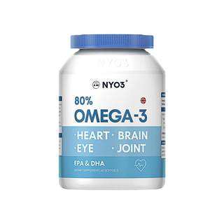 NYO3 Norwegian imported deep-sea fish oil soft capsules highly concentrated omega3 cod liver oil for middle-aged and elderly people