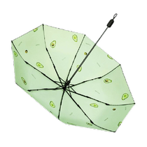 Paradise Umbrella Small Fresh Fruit Reverse Umbrella Full Blackout Vinyl Sunscreen Umbrella Sunny Umbrella Sun Umbrella Gift Box Umbrella