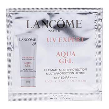 5 ເມັດບັນຈຸ Lancôme light permeable water sunscreen 1ml ເມັດໃນສີຂາວຂະຫນາດນ້ອຍ air-sensitive ້ໍານົມປ້ອງກັນການໂດດດ່ຽວສົດຊື່ນ