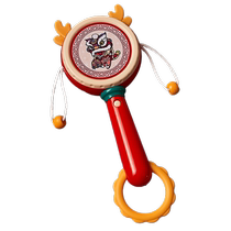 Baby rattle can chew teether hand rattle national trend 3-6 months baby toy with music 2077