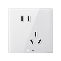 231 Bull switch socket flagship type 86 concealed household glass panel wall five-hole air conditioning socket G62 white