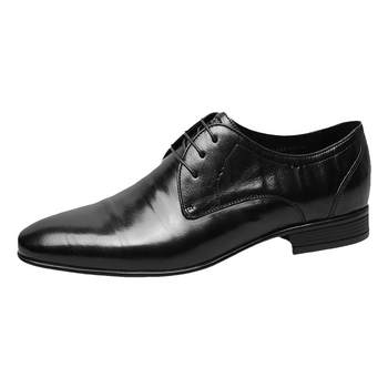 Jinlilai new fashion urban business leather shoes for men