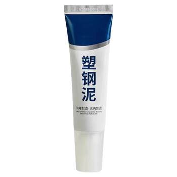 Plastic steel mud waterproof and mildew proof caulking agent for kitchen and bathroom