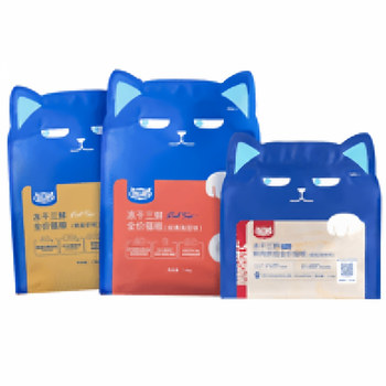 Wowo adult kittens freeze-dried three-fresh cat food