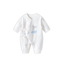 babylove baby jumpsuit summer thin newborn clothes monk clothes newborn baby pure cotton khaki