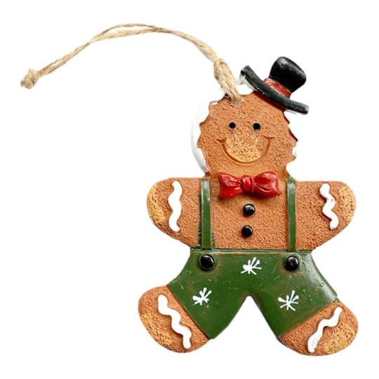 圣诞节装饰姜饼人偶挂件圣诞树姜饼干人偶小挂件圣诞节装饰品配件