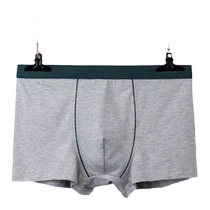 2-4 pack mens underwear cotton breathable and comfortable boxer briefs fashionable mid-waist loose large size boxer briefs for men