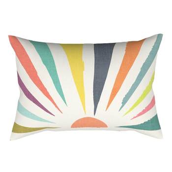 Geometric ins style abstract pillow rectangular pillow sofa cushion lumbar pillow plush cushion pillow cover pillow core