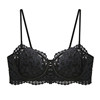 French sexy lace small breast strapless underwear