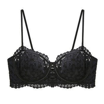 French sexy lace small breast strapless underwear
