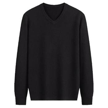 Romon men's 100% wool thickened versatile sweater Romon men's 100% wool thickened versatile sweater