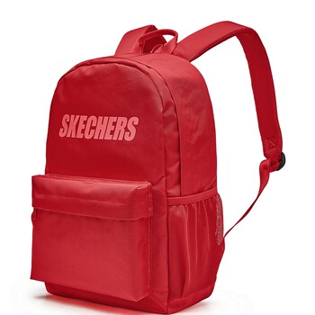 Skechers men's and women's same style backpack, fashionable and versatile, large-capacity commuter school bag, computer bag, sports and leisure backpack