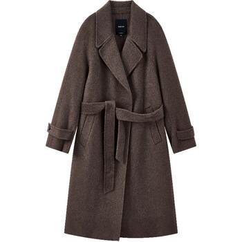 Mofan new mocha brown woolen jacket
