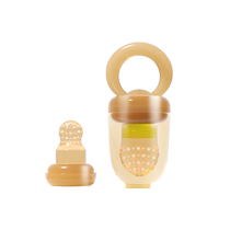 Didinika bites and bites to eat fruit and food supplement artifact baby fruit and vegetable baby bite bag teether molar stick silicone