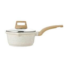 British Mingjue Maifan Stone Milk Pot Baby Food Supplement Pot Infant Frying and Cooking All-In-One Pot Non-Stick Pot Household Soup and Instant Noodle Pot