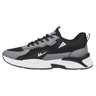 Men's pull back mesh breathable sports running shoes