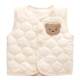 Korean bear quilted quilted autumn and winter all-match little vest
