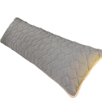 MUJI milk velvet quilted long pillowcase 1 5m adult long pillowcase 1 2m 1 8 plus velvet pillowcase