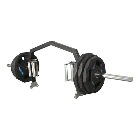 Open ring barbell squat deadlift Olympic bar six-sided flower Olympic bar hexagonal barbell ring barbell