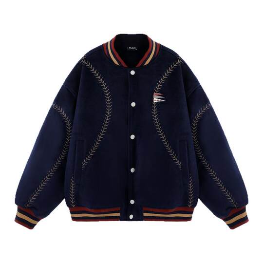 Хлопковая бейсбольная куртка BJHG мужская нового зимнего стиля