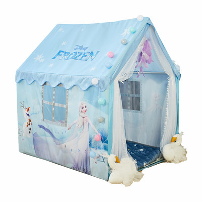 Frozen tent children's indoor bed artifact princess girl small game dollhouse gift castle Aisha