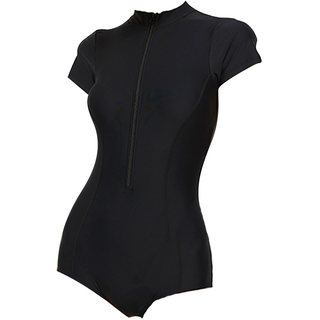 One-piece swimsuit women's pure high-end diving suit conservative
