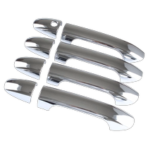 Suitable for 15-24 Odyssey door bowl handle decorative frame carbon fiber pattern door bowl decoration modified stainless steel parts