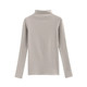 New style tight-fitting western-style bottoming shirt with half turtleneck and long sleeves