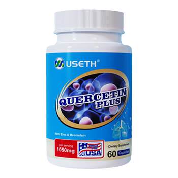 800mg Quercetin ນໍາເຂົ້າຈາກສະຫະລັດອາເມລິກາ USETH ການດູແລສຸຂະພາບຊື້ 3 ແຖມ 1 ຟຣີ