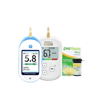 (Self-operated) Johnson & Johnson Blood Glucose Meter Home High-Precision Diabetes Steady and Joyful Test Paper Zhijia Zhiyou Blood Glucose Meter