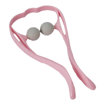 NITORI Home Office Decompression Manual Shoulder Clamp Neck Massager Pink