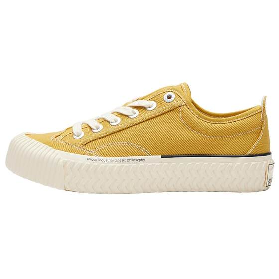 [Block Series] Excelsior Cookie Shoes Official Casual Yellow Board Shoes Men's Thick Sole Canvas Shoes Women