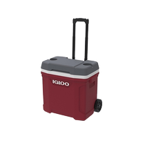 (Self-operated) IGLOO Insulated Box Refrigerator Outdoor Portable Trolley Household Car Food Preservation Ice Bucket 28L