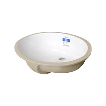 (Self-operated) American Standard bathroom ceramic under-counter basin under-counter bathroom cabinet round oval 21-inch wash basin 0470