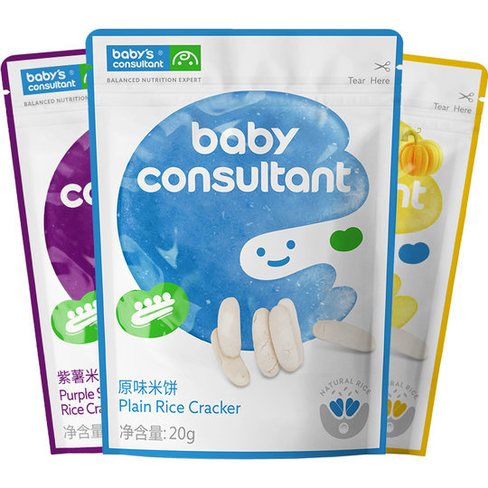 Korean imported baby consultant rice cake baby snacks