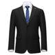 海澜之家轻商务经典西服套装结婚礼服春秋季职场面试黑色西装男士