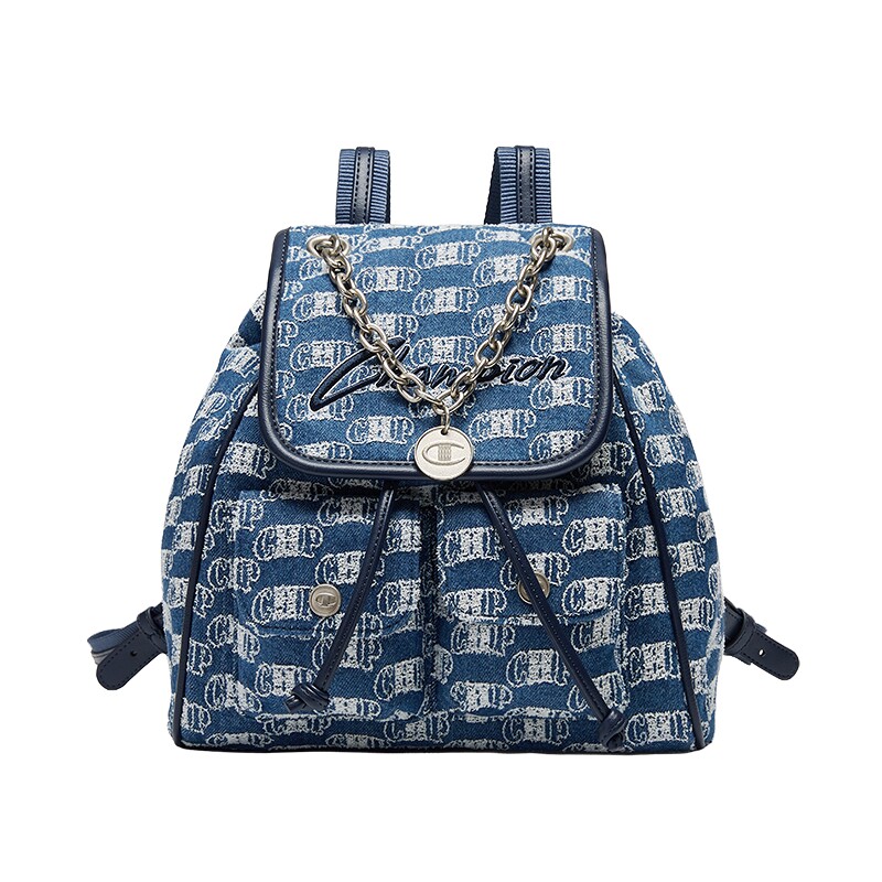 Champion travel casual denim backpack