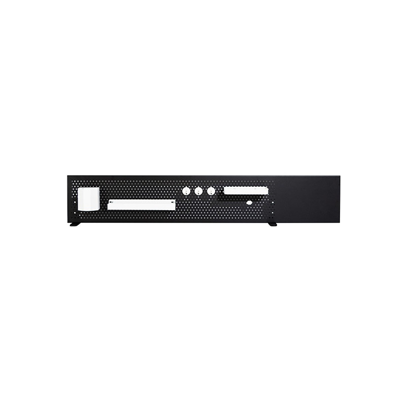 Desk bezel anti-fall edge perforated board
